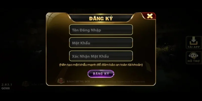 Thao tac chuan chinh nhung buoc tao acc tai cong game