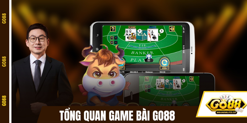 Tổng quan về danh mục game bài tại GO88